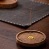 Solid Wood Incense Stick Holder Vintage Incense Stove  Desktop Decoration