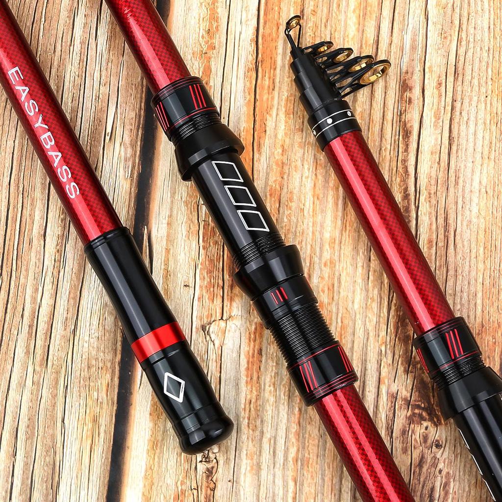 Long Cast Telescopic Lure Fishing Rod for Beginners