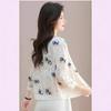 Chiffon Sun Protection Baseball Jacket for Middle-aged Women - Trendy, Lightweight, Long Sleeve Coat