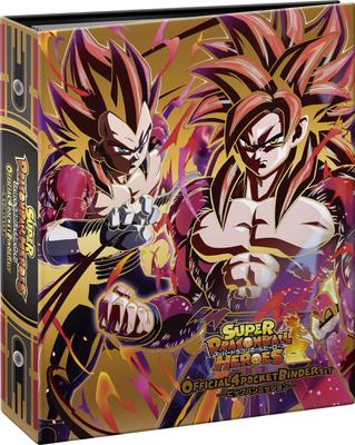 BANDAI Super Dragon Ball Heroes 4 Pocket Binder Set Big Bang Mission