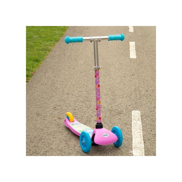 Trottinette enfant Peppa Pig - tandem group trading limited - À partir de 3 ans - Plateforme antidérapante