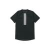 Adidas Round Neck Training Casual Short Sleeve T-Shirt Men Tops Black DW9825