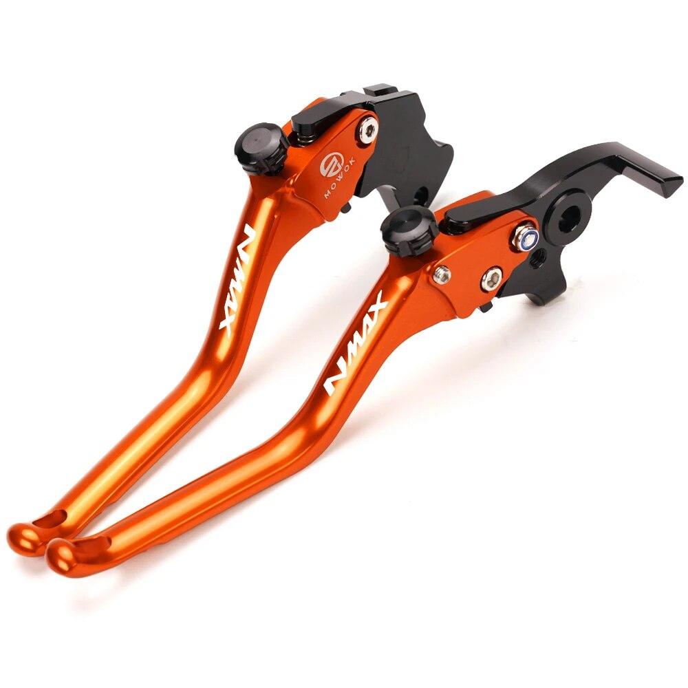 For Yamaha NMAX 160 NMAX 155 150 NMAX125 2015-  Motorcycle CNC Brake Clutch Levers Handle Brake Levers Tire Valve Caps