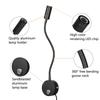 3W LED Gooseneck Wall Light with Touch Dimming for Bedside and Hotel Reading
