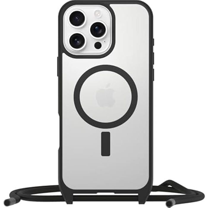 Coque de protection - otterbox - iphone 16 pro max - ultra mince - magsafe - collier réglable