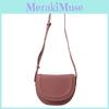 Shoulder Simple Crossbody Bag With Solid Color Design And Magnetic Buckle