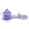 Benebomo Tent Kids Tent Set Pop Up Tent Children 3 Piece Set Ball Pool Tent House Kids Tents Play Tent House Easy Installation Carry Bag Included