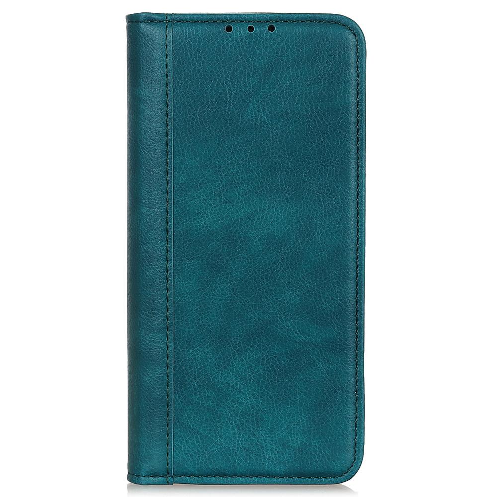 For Honor X9a/X40/Magic5 Lite 5G Litchi Texture Split Leather Phone Case Shockproof Wallet Cover with Stand