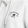 New Balance Half Club  Nbmdd4a013 Lg Heritage Hoodie Zip Up Unisex Hoodie