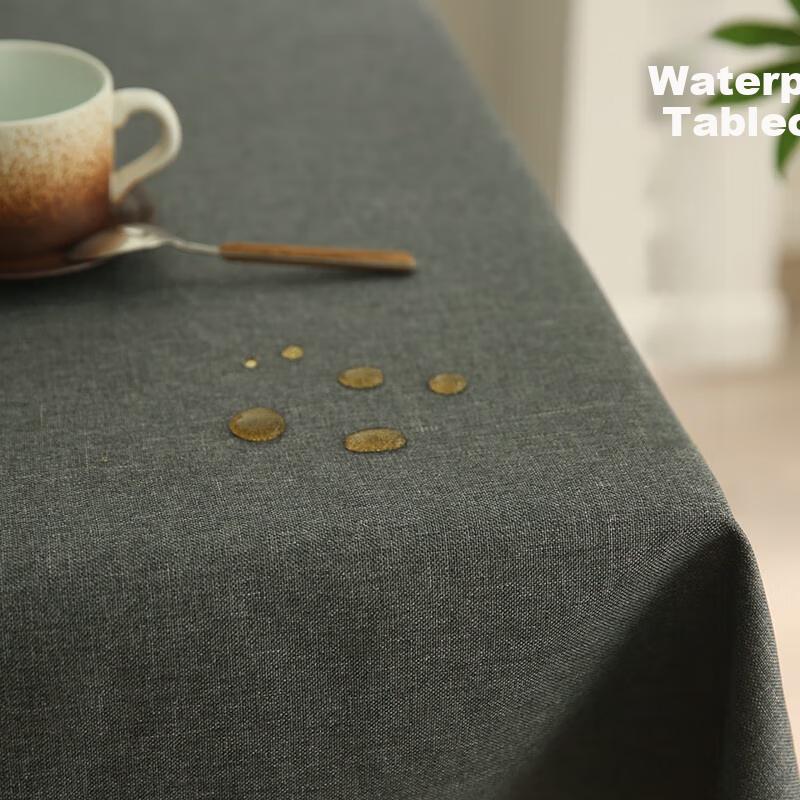Yinshang Conference Table Cloth, Desk Cloth, Coffee Table Cloth, Dining Table Cloth, Rectangular Computer Cloth, Dust-Proof Cloth, 130*200cm,