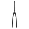 Cycling Front Fork 3K T800 Carbon Fiber 100x12mm Thru Axle 1 1 8 Inch Diameter 45mm Offset Flat Disc Brake Front Fork