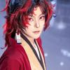 Demon Slayer Yoriichi Tsugikuni Kompletter Kimono Cosplay Kostüm, Sonnenatmung Schwertkämpfer Performance Outfit