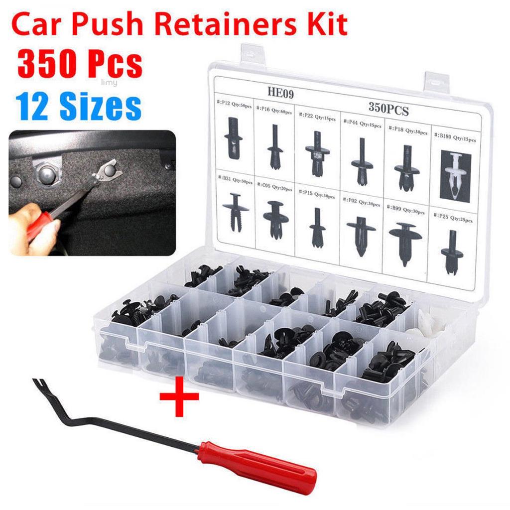 Set of 470PCS Car Push Retainer Pin Rivet Trim Clip Panel Moulding Assortments