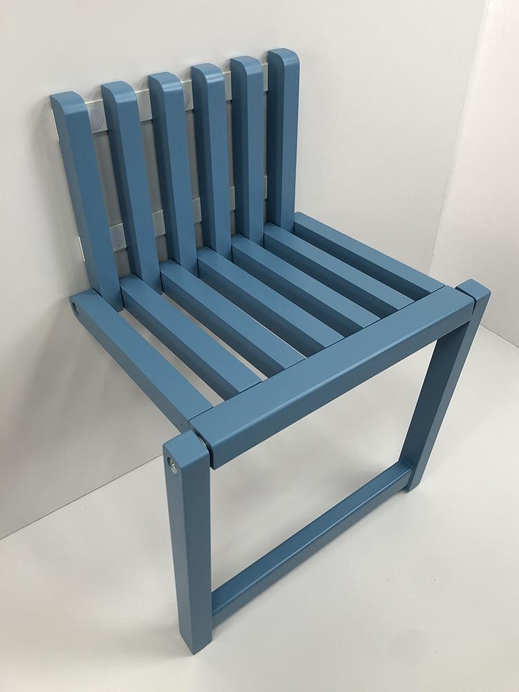 Ścienne składane krzesło z litego drewna krzesło ganek drzwi szafki na buty oszczędzające miejsce krzesła składane łazienka balkon salon stołek