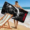 Sons Anarchy: Brotherhood Rebellion Beach Towel Soft Portable for Travel Seaside Outdoor Pool Towel Absorbent Bath Towel Fashion