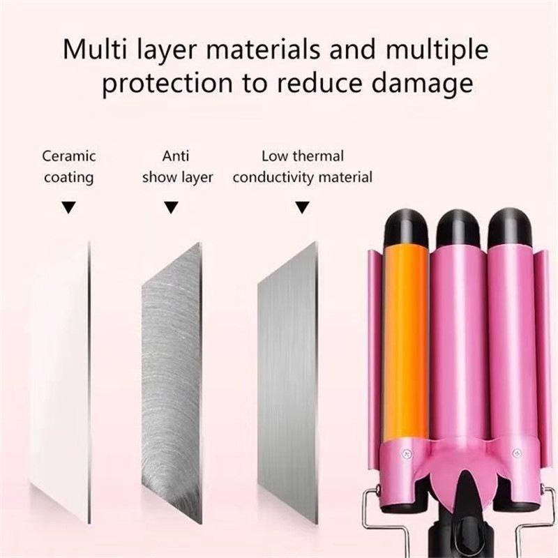 Wireless Automatic Curling Iron & Straightener Comb