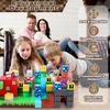 150pcs Magnetic Blocks STEM Educational Constructor Building Blocks,Montessori Children Toy Christmas Birthday Presents for Kids