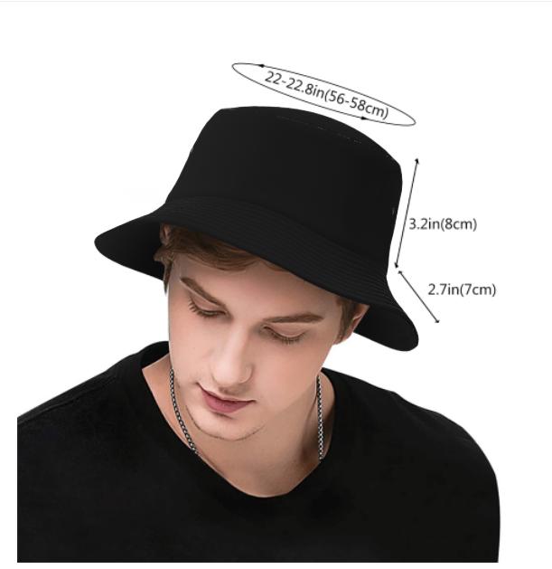 Cute Raccoon Cat Print Bucket Hat, Cartoon Animal Pattern Sun Hat for Men Women Summer Beach Outdoor UPF Protection Cap