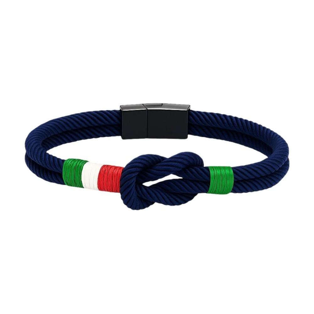 Bracelet European and American Men's Women's Milan Rope National Flag Hand Rope