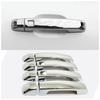 For GWM Haval Dargo Tank 300     ABS Chrome Glossy Black Door Handle Cover Trims Sticker Car Styling Accessories