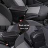 Compatible Armrest Box for Volkswagen New Santana, New Jetta, and Skoda Rapid Central Armrest 2018 Model.