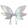 Butterfly-Wing Costume Prop with Shoulder Straps One-Size Party Favor Glitter