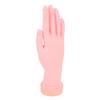 Manicure Practice Hand Model Embedded Nail Grooves Bendable Nails Tips Art Trainer Hand for Props Di