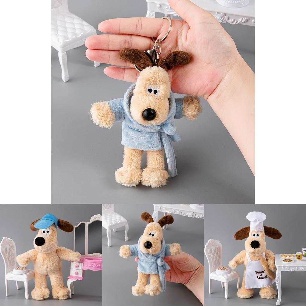Soft Wallace And Gromit Pilot Chef Stuffed Plush Doll For Room Decoration