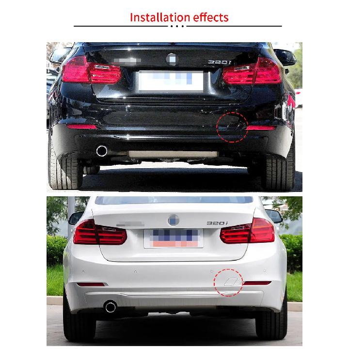 For MMW F30 Rear Bumper Tow Hook Cap Towing Eye Cover Accessories For BMW 3 Series 320i 328i 2012-2015 51127312748 51127301464
