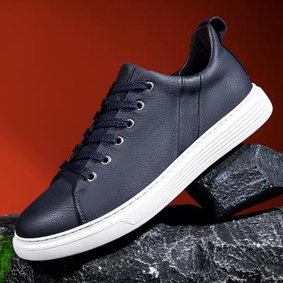 Zapatillas Casuales de Cuero Genuino Nuevas Marca de Lujo Zapatos Oxford para Hombre para Exterior Zapatos Vulcanizados de Alta Calidad Calzado de Skate
