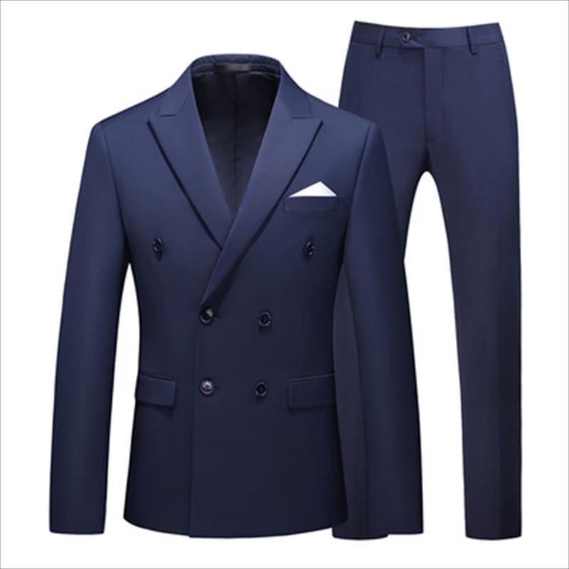 Men s Double-Breasted Two-Piece Suit
