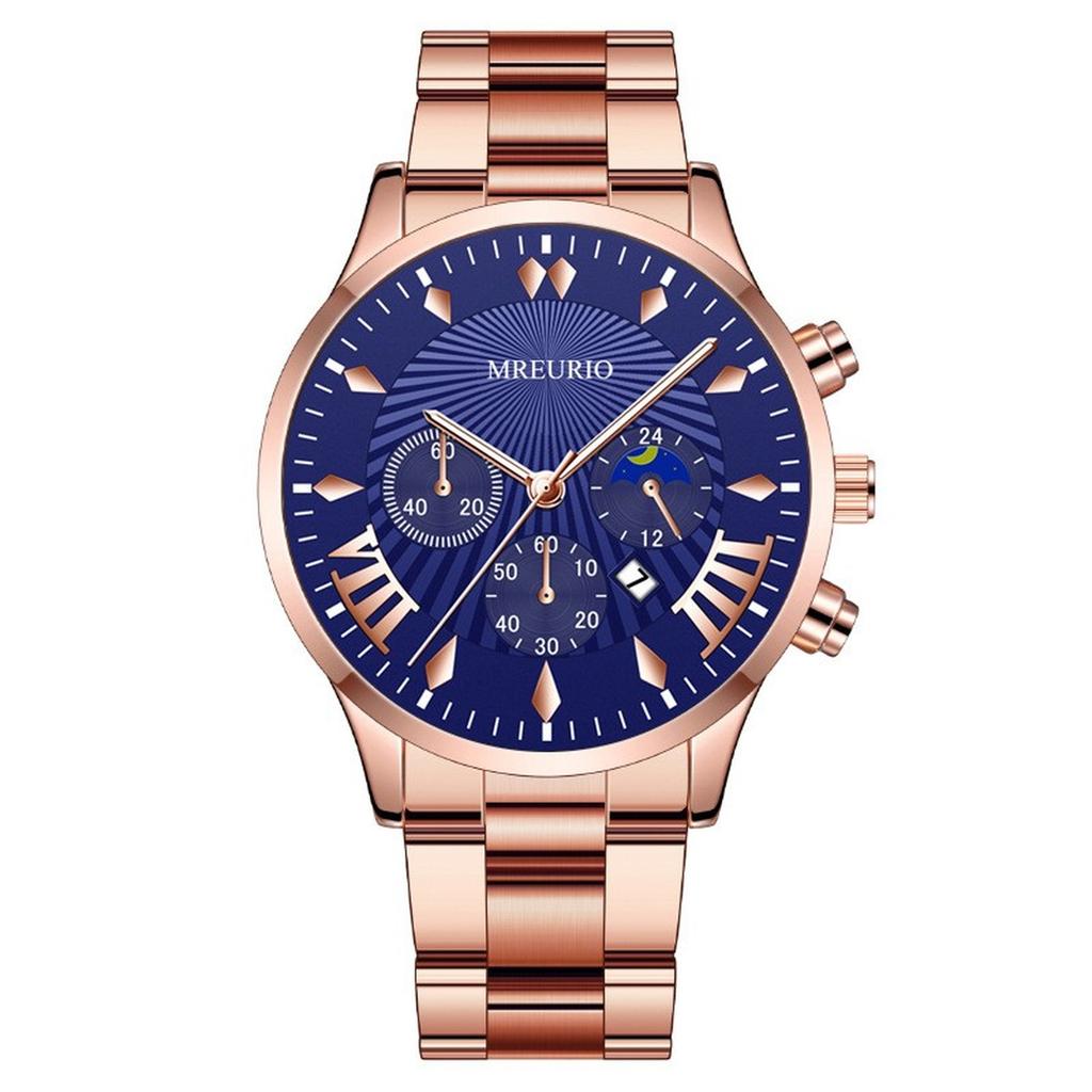 Mens Leather Business Fashion Watch Strap Watch For Gift Giving