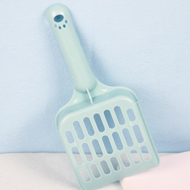 Cat Litter Shovel Lightweight Candy Colored Hollowed Out Mesh Cat Litter Shovel Pet Clean Supply Toilet Bowl Cat Litter Shovel