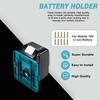 1/5Pcs Wall Mount Battery Holder Toolbox Tool Bracket Li-ion Battery Stand Battery Bracket Fixing for BL1830 BL1840 Work Van