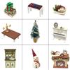 CUTEROOM Wooden Miniature Dollhouse DIY Kit for Beginners: Includes Music Box, LED Lights, and Dustproof Cover - Angelic Music and Snowy Miniature Hou
