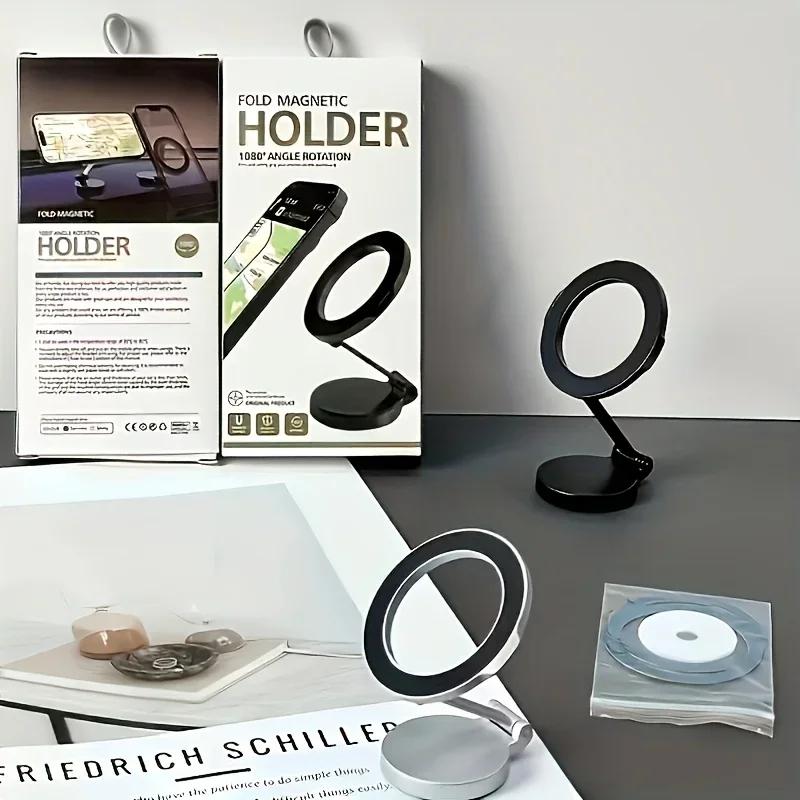 MagSafe Car Mount 360 Rotation & Strong Magnet Magnetic Phone Holder All-Metal Ultra Magnetic Fits iPhone