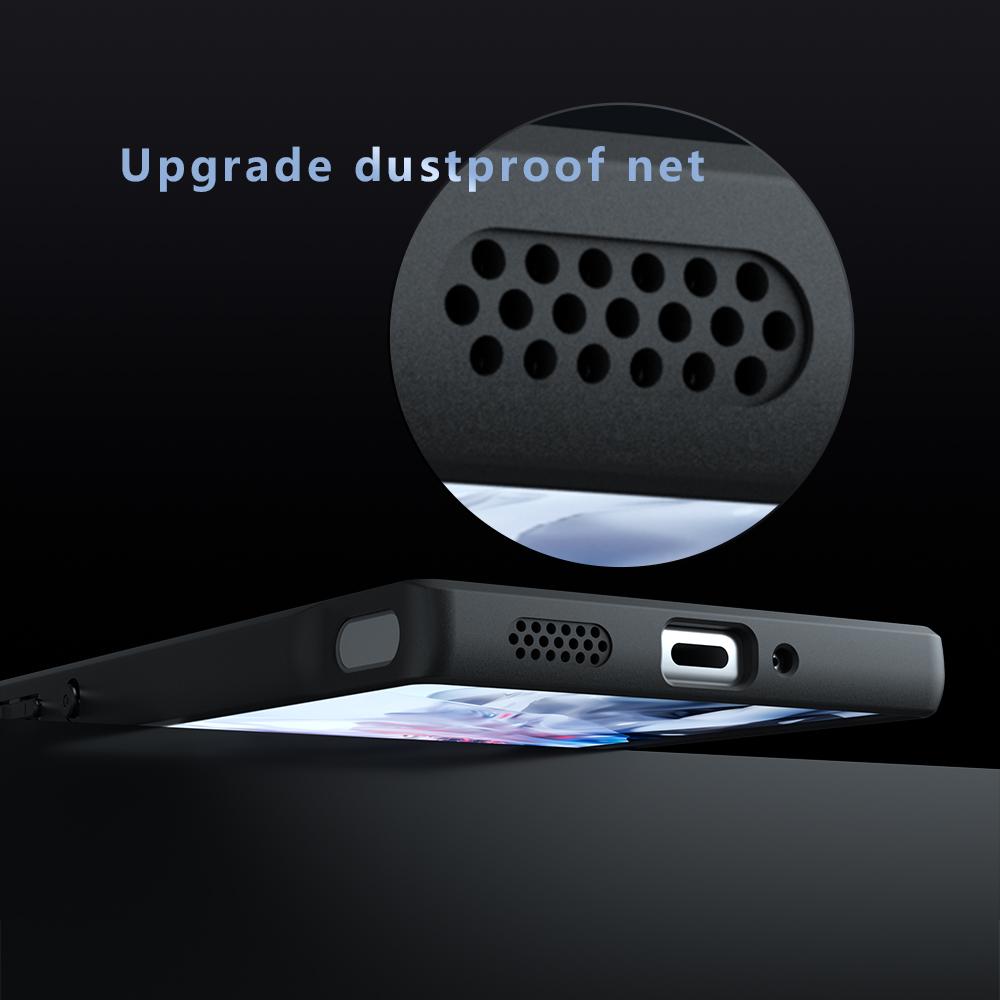 For ZTE nubia RedMagic 10 Air Case ZTE nubia RedMagic 10 Air Cover Luxury Matte PC + TPU Shockproof Protective Phone Back Cover
