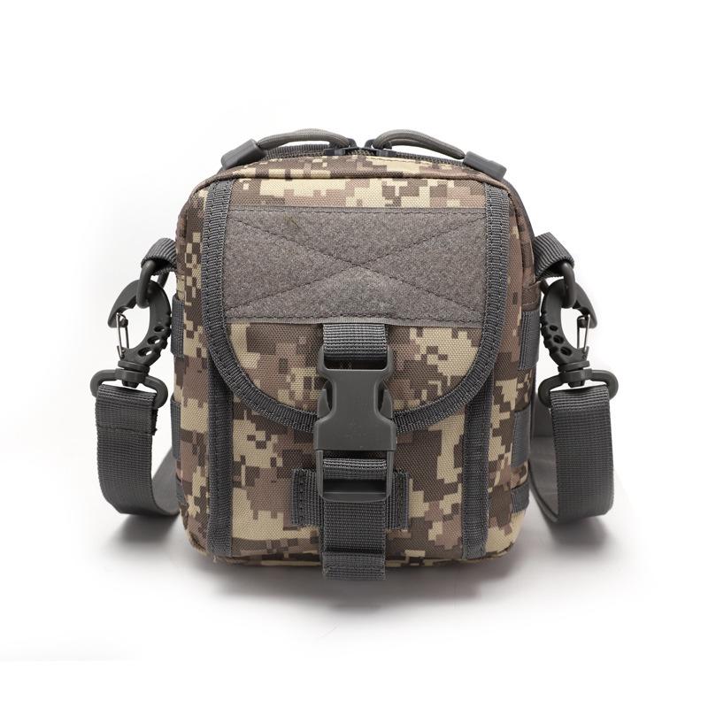 

In-Stock Tactical Camouflage Waterproof Crossbody Bag - Molle Attachment, Multifunctional Sports & Single Shoulder Chest Bag. Below 20L