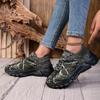 Unisex Tarnmuster Outdoor Freizeitschuhe Grün Sport Wanderschuhe Größen 36-45 für Reisen Training Streetwear und Alltag