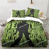 3D Printing Michael Jackson Bedding Set Duvet Cover Bed Set Quilt Cover Pillowcase Comforter king Queen Size Boys Adult