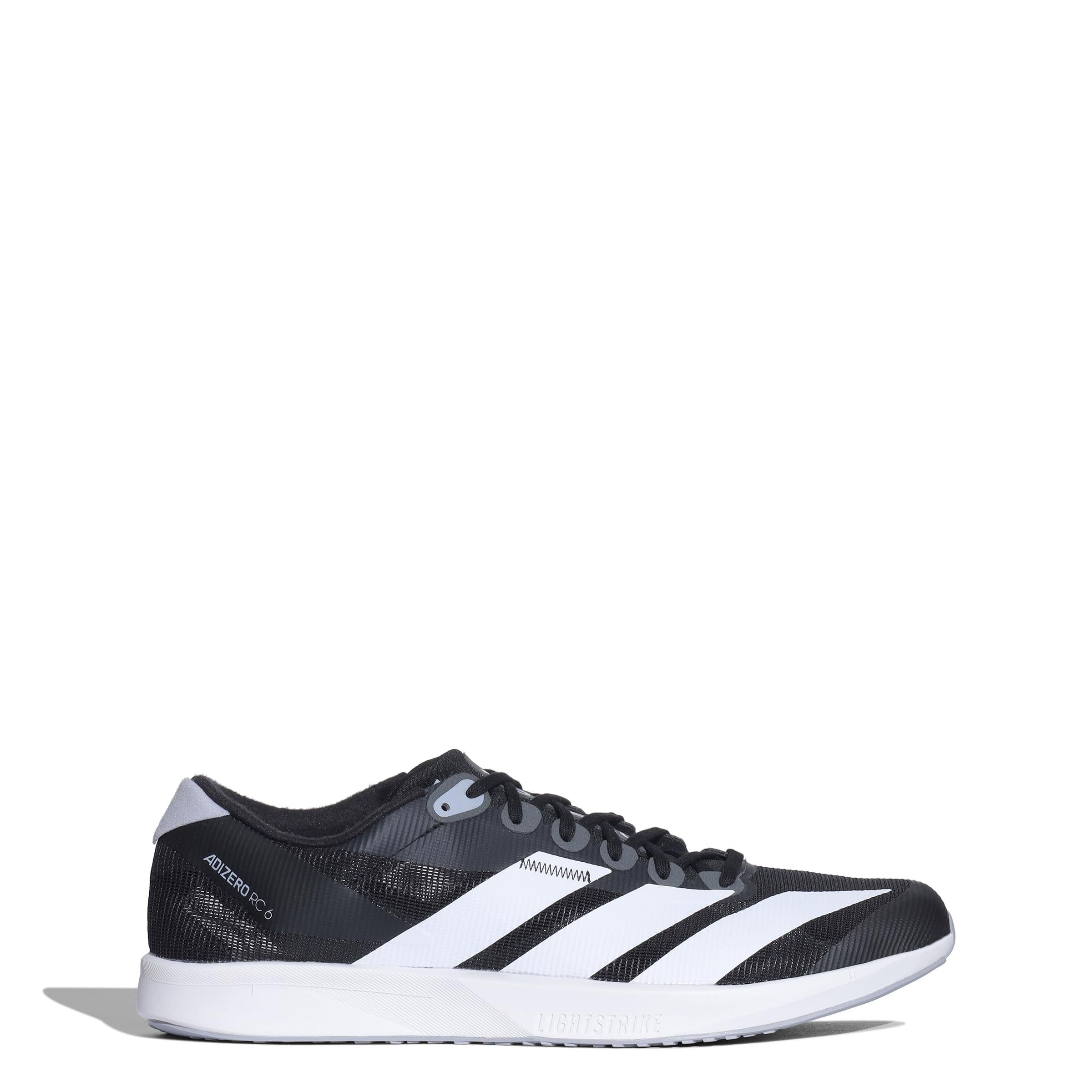 

Adidas Adizero RC 6 Running Shoes, Core Black/Footwear White/Halo Silver (JP6559), Size 26.5 cm