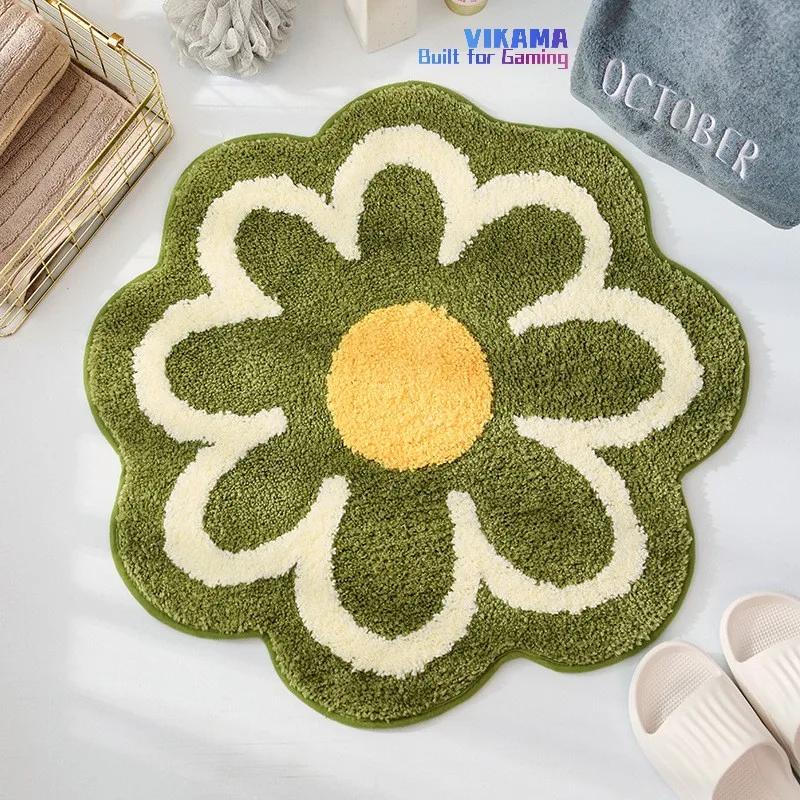 Uroczy Kształt Imitacja Kaszmiru Dywan Salon Pokój Dziecięcy Antypoślizgowy Sypialnia Przy Łóżku Odporny na Zużycie Dywanik Dekoracja Domu