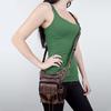 Steampunk Fanny Pack Motorcycle Women's Bag Gothic Belt Bag Men's and Women's Messenger Bag Travel Waist Bag
