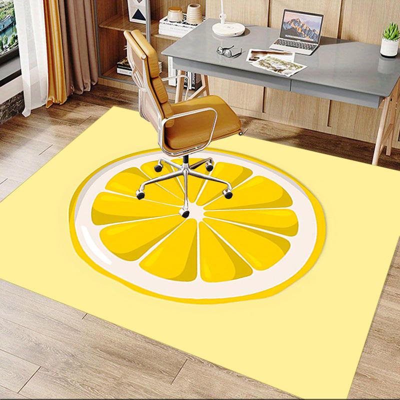 1PC lemon Extra Large Non Slip Floor carpet, Office, family, Studio   Large Area Rug Indoor Rugs, Bold Statement Piece
