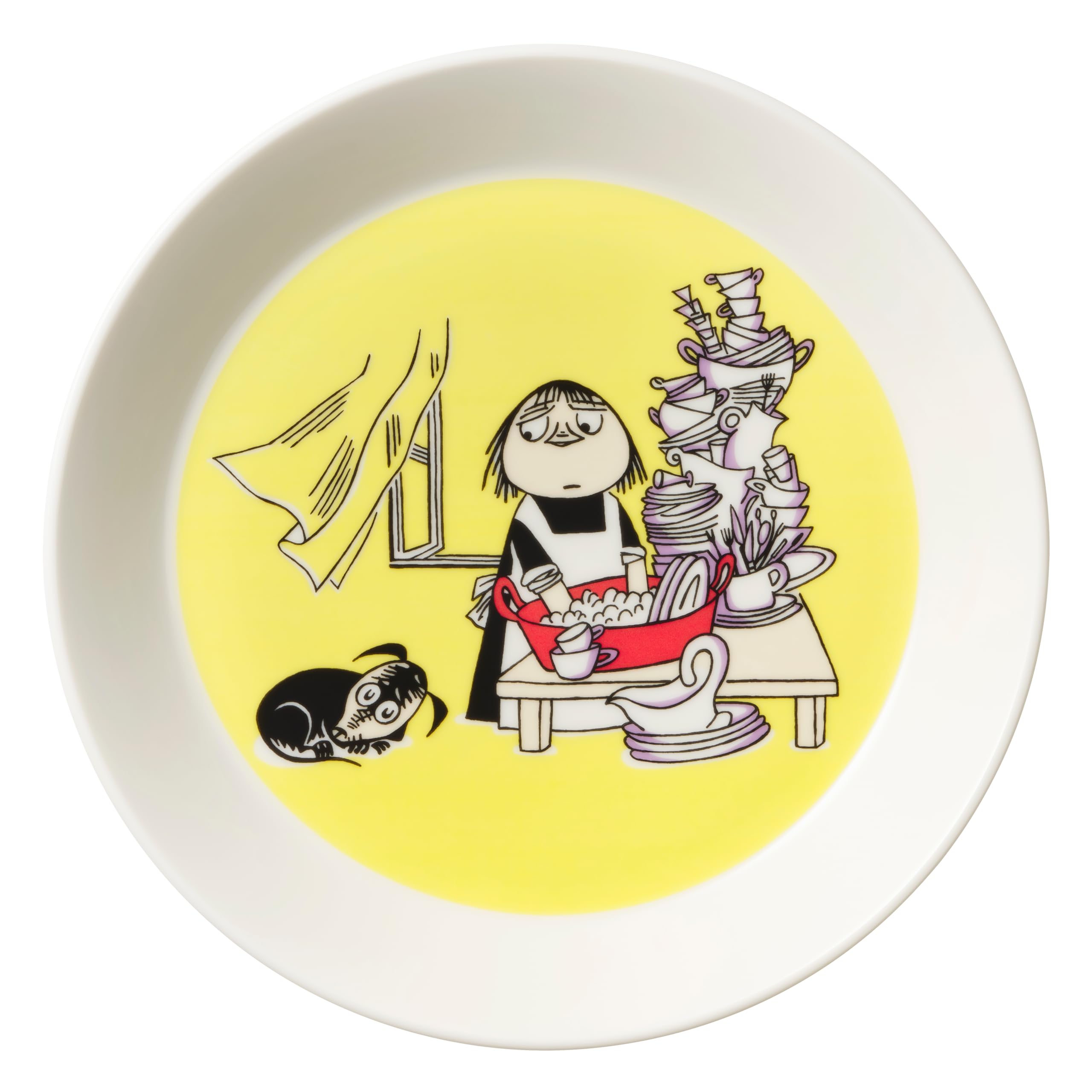 

[Officially Imported] Moomin by Arabia 19cm Classic Misa Plate (1052348)