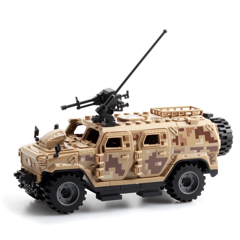 Movable Military Minifigure Building Blocks for Boys