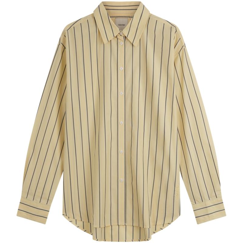 

Calvin Klein Casual Commuting Loose Long Sleeve Shirt Women shirts 44C134G S