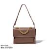 Spring 2024 Women's Genuine Leather Shoulder Crossbody Bag - Trendy Small Square Underarm Handbag