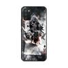 For Samsung A03s Case Silicone Soft Space Wolf Phone Cover For Galaxya03s A 03s A03 S Case 6 .5 Inch Tpu Bumper Fundas Painted