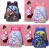 Cute 3d Cartoon Nylon Backpack For Boys And Girls With Ergonomic Design For School